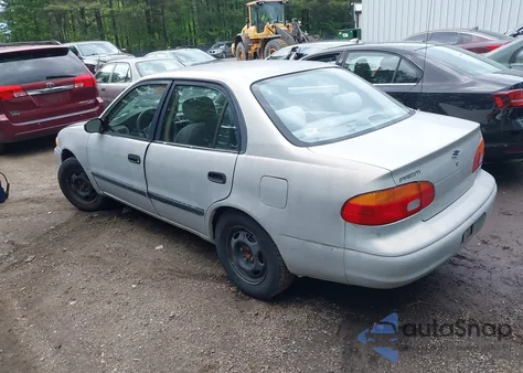 2001 Chevrolet Prizm из США, поврежденный, VIN 1Y1SK52841Z448303